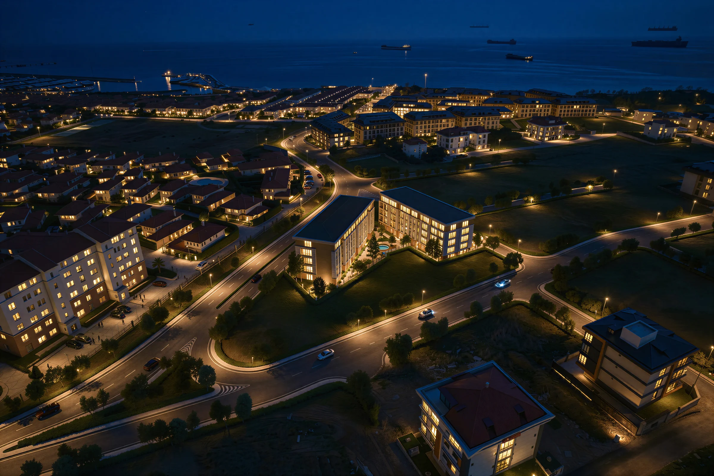 Diamond Marin Beylikdüzü West Istanbul Marina sahil manzarası